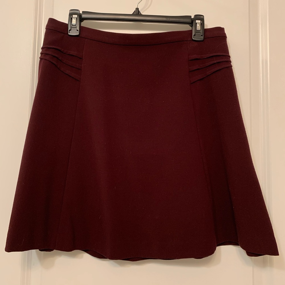 Mossimo Burgundy Skirt